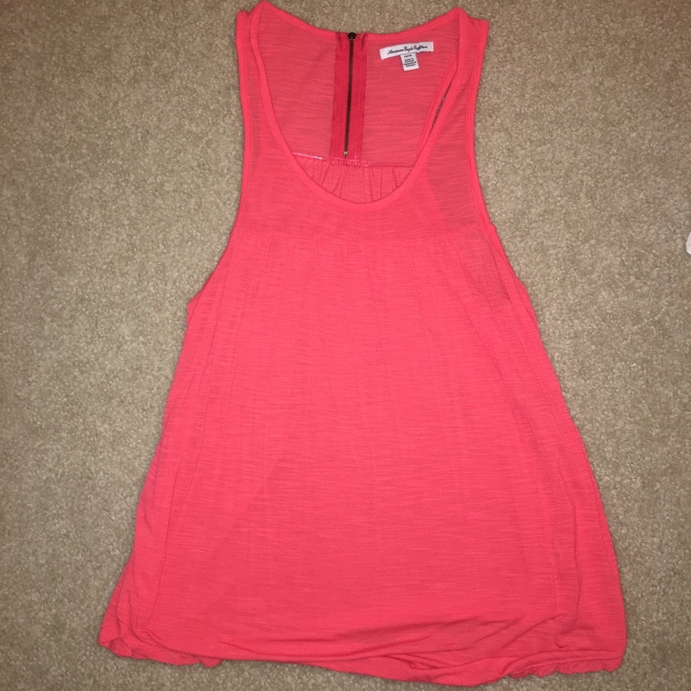 Coral tank top